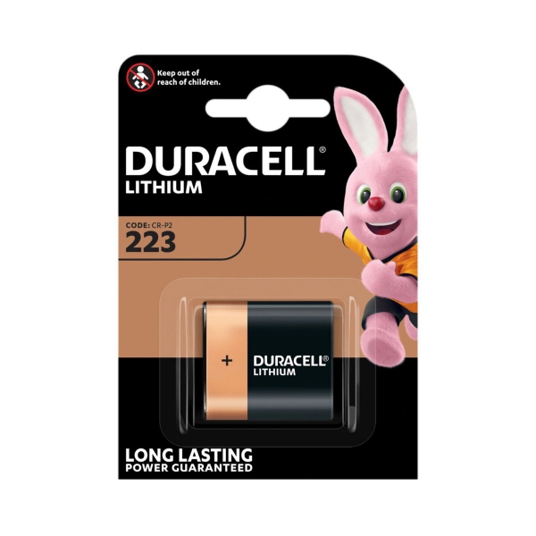 Pile photo CRP2 Ultra DURACELL  - Blister de 1 - DL223A - Lithium 6V