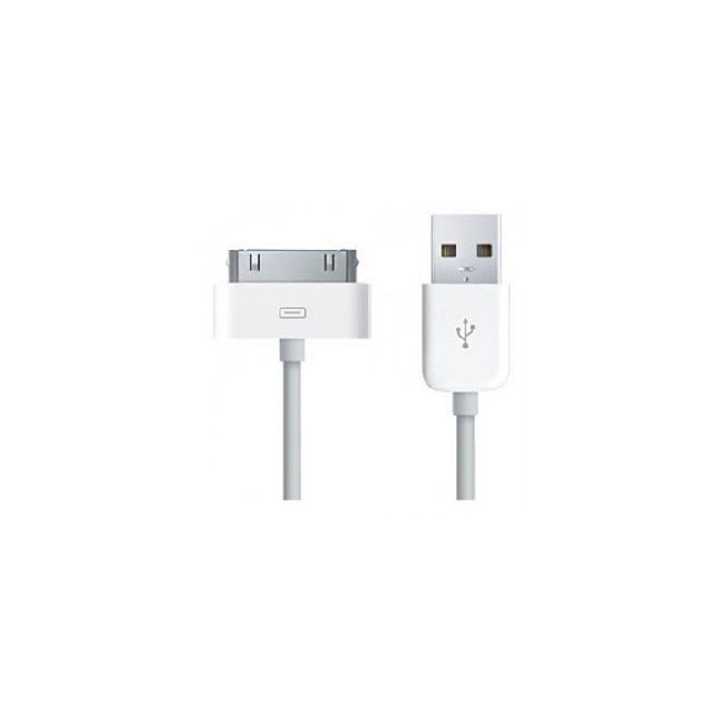 Câble Apple Lightning vers USB pour iPhone, iPod, iPad - 2 m Blanc